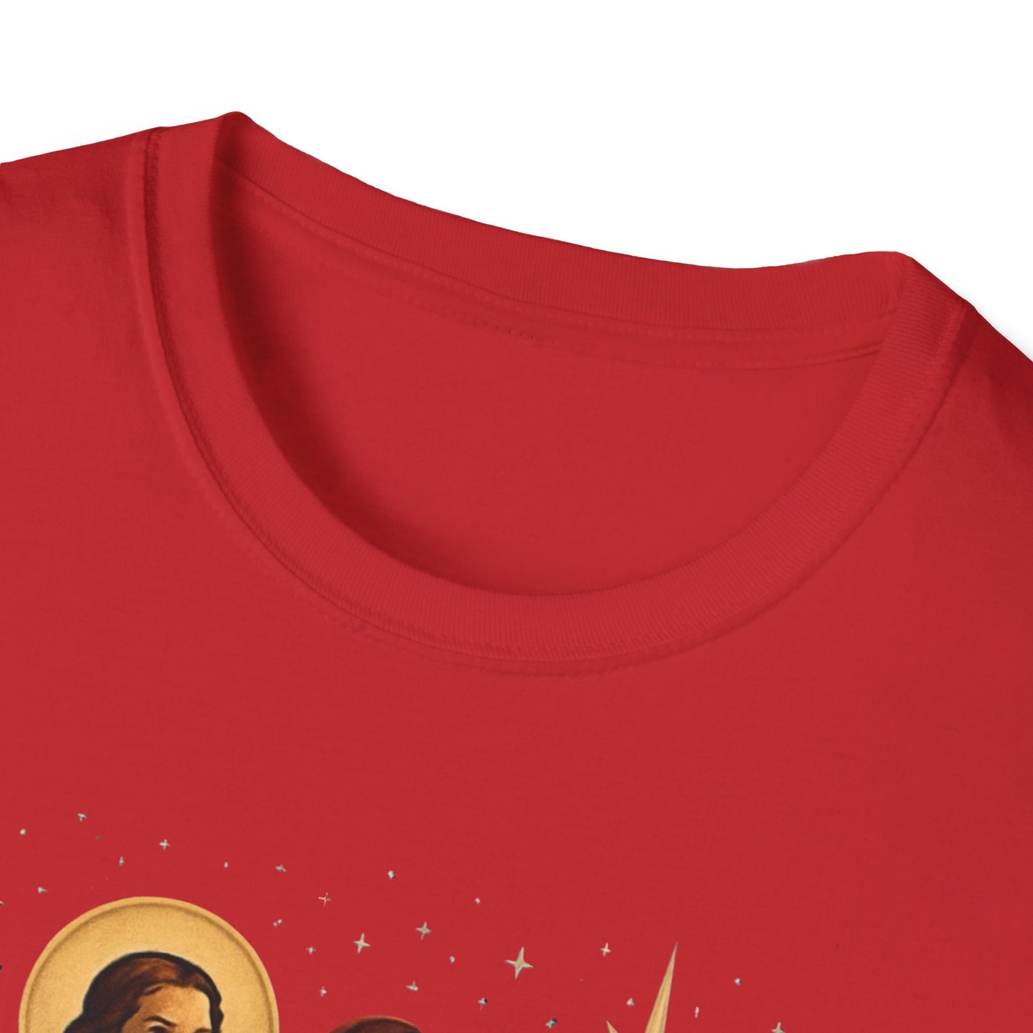 Jesus Is the Reason Of the Season T-Shirt — Vintage Nativity & Santa Christmas Tee