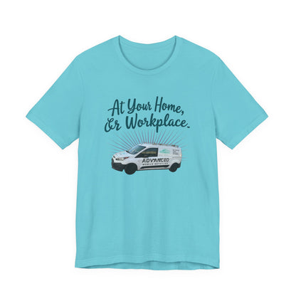 Advanced Mobile Detailing, At Your Home or Workplace Tee, Unisex Jersey T-Shirt Gift, Comfy Graphic Tee, Workwear Apparel, Casual Daily Wear