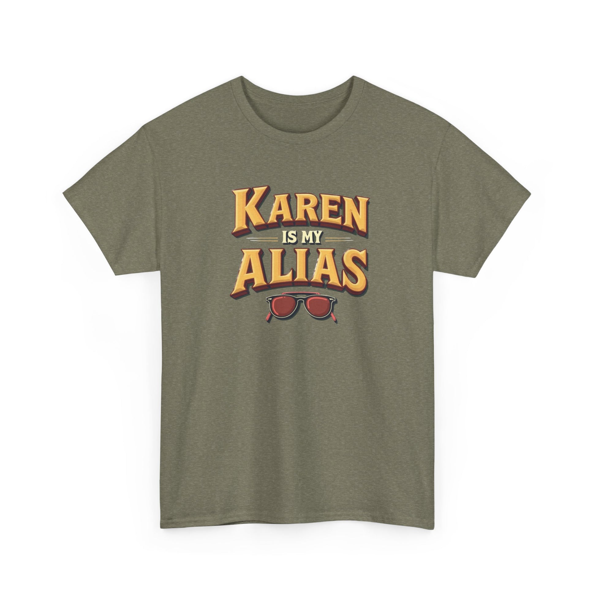 Karen is my Alias, Shirt, Casual Humor T-Shirt, Gift for Friends, Unique Party Wear - Psychonaut Swag