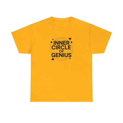 Inner circle of genius, Unisex Heavy Cotton Tee