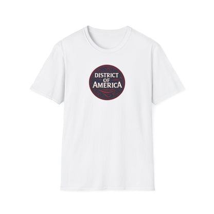 District of America, Washington DA, Unisex Softstyle T-Shirt - Psychonaut Swag
