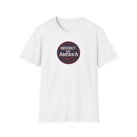 District of America, Washington DA, Unisex Softstyle T-Shirt - Psychonaut Swag