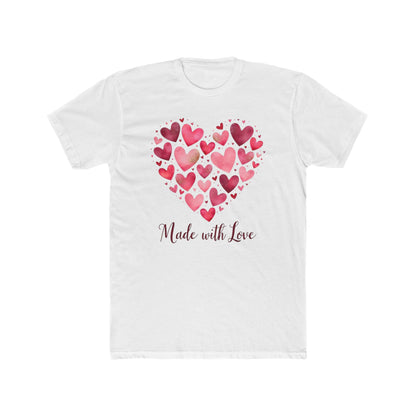 Made with Love Heart T-Shirt