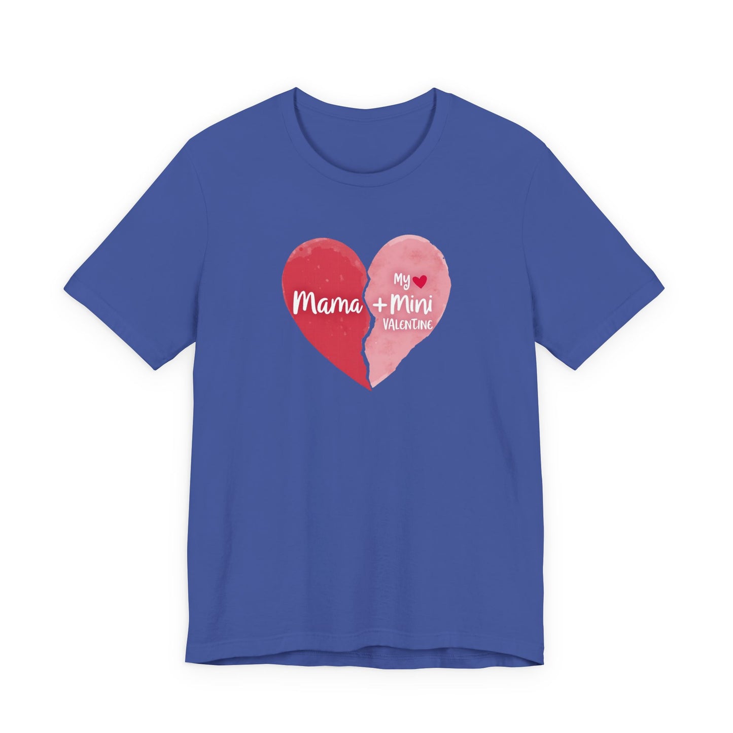 Mama + Mini Valentine T-Shirt — Matching Mother & Child Heart Tee
