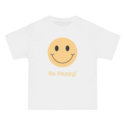 Be Happy, Beefy-T®  Short-Sleeve T-Shirt - Psychonaut Swag