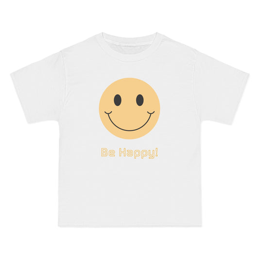 Be Happy, Beefy-T®  Short-Sleeve T-Shirt - Psychonaut Swag
