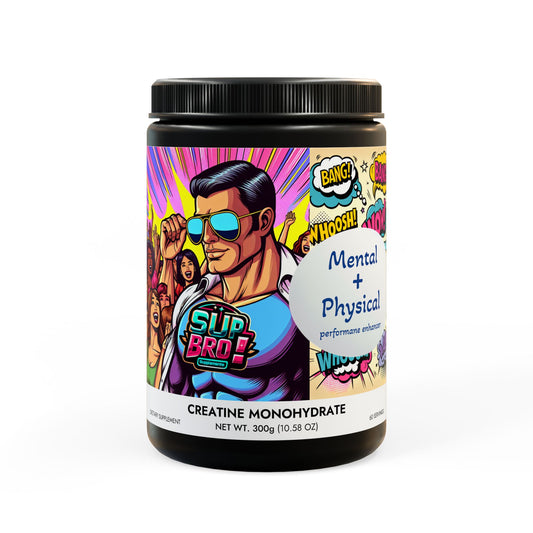 Creatine Monohydrate Supplement (300g, 10.58oz)Mental and Physical performance - Psychonaut Swag