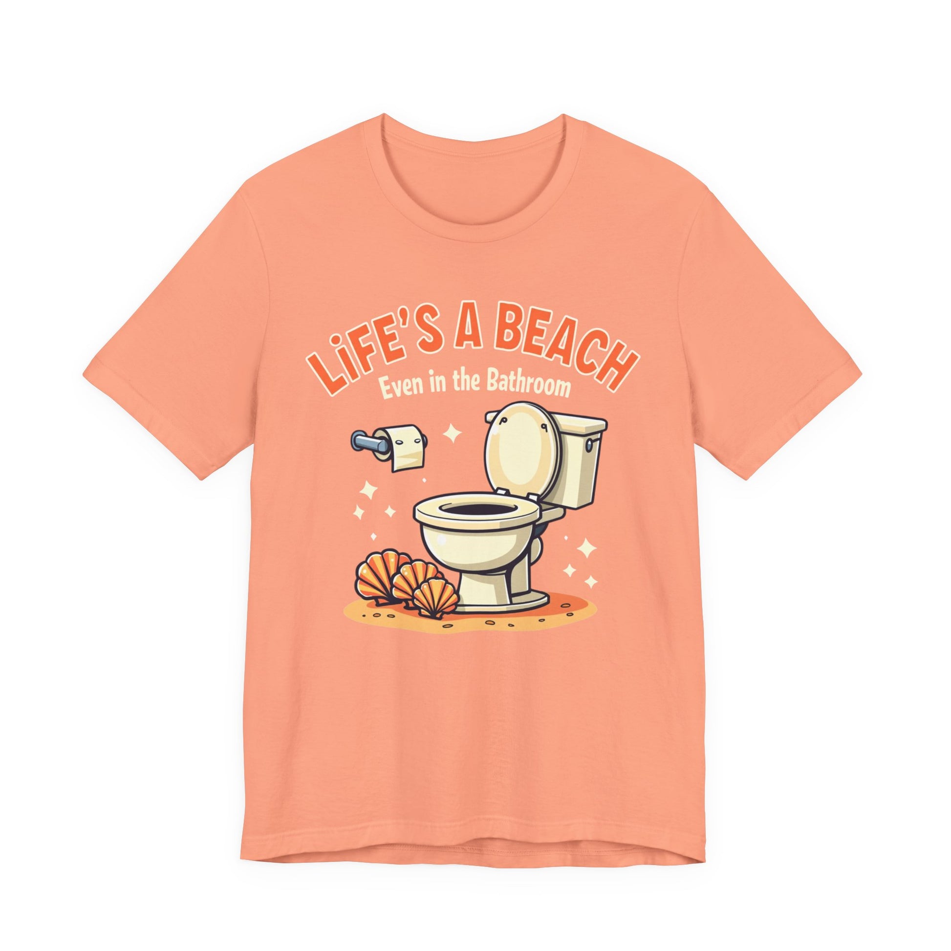 Life's a Beach, Unisex Short Sleeve Shirt - Psychonaut Swag