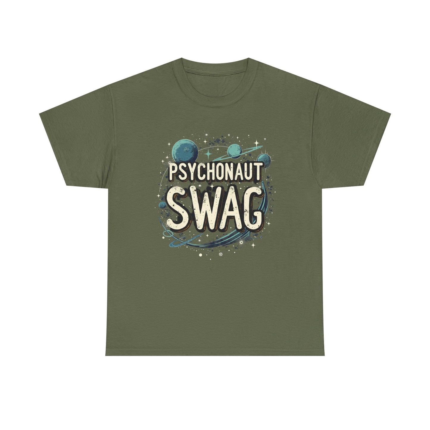 Galactic Vibe, Psychonaut Swag T-Shirt, Unisex Cotton Tee, Spiritual Vibes, Gift for Psychonauts, Casual Everyday Wear, Unique Graphic Tee