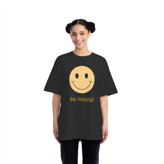 Be Happy, Beefy-T®  Short-Sleeve T-Shirt - Psychonaut Swag