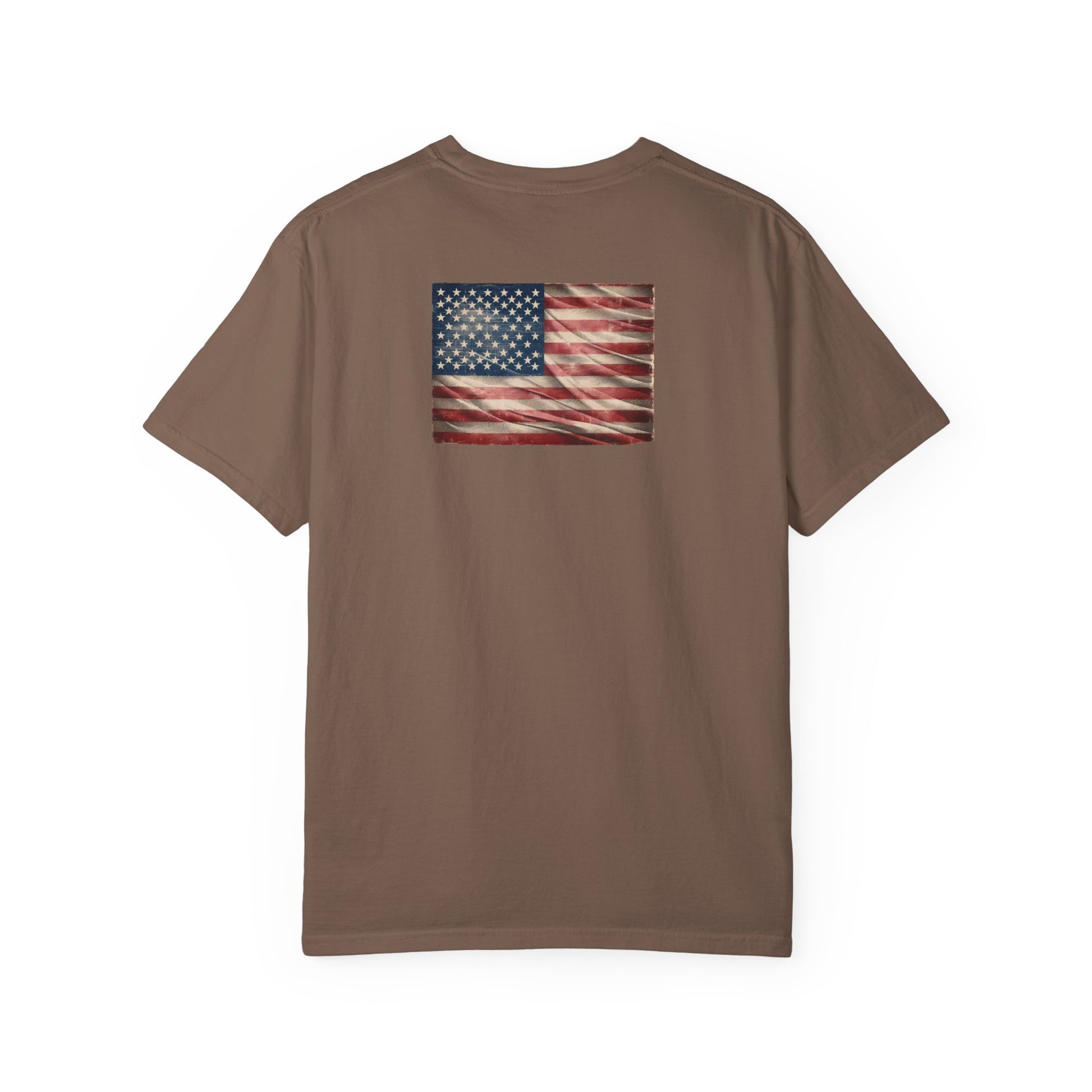 We the People/flag,  Unisex Garment-Dyed T-shirt - Psychonaut Swag