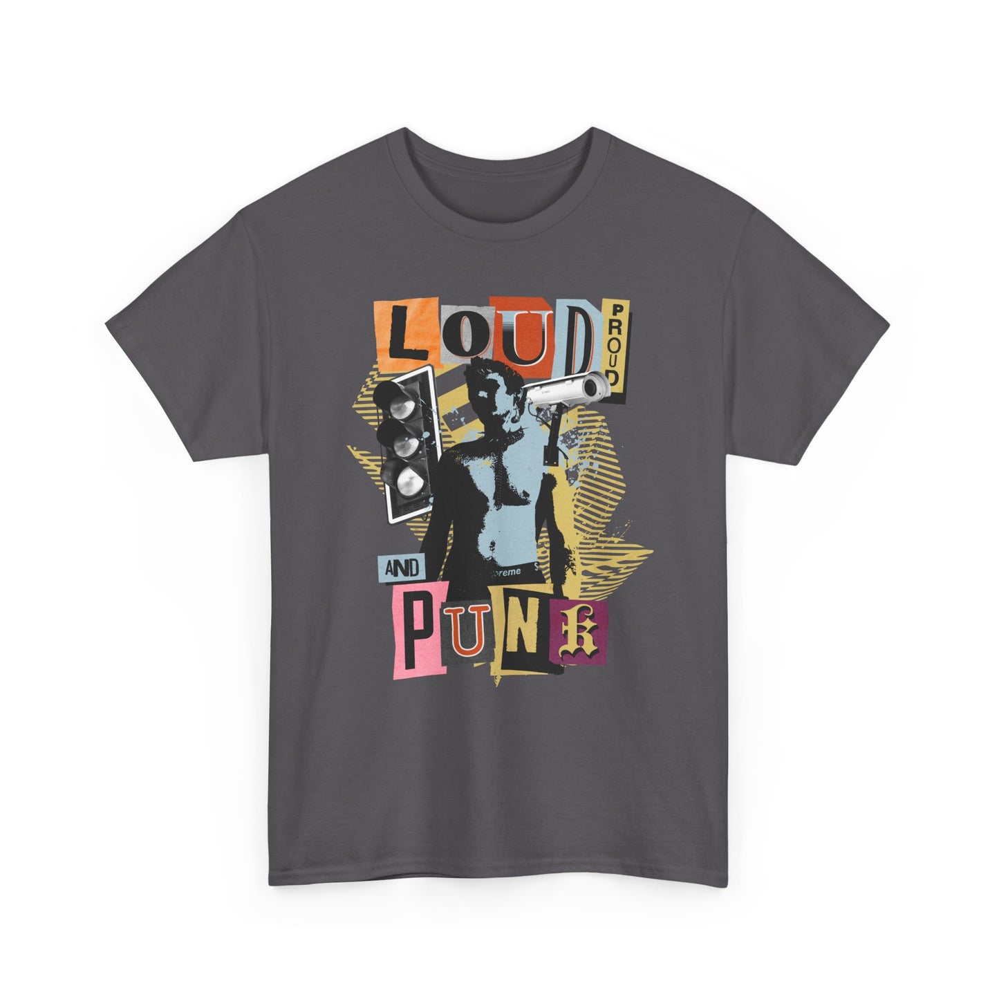 Punk Rock 'Loud' Graphic Tee — Vintage Concert Band Shirt