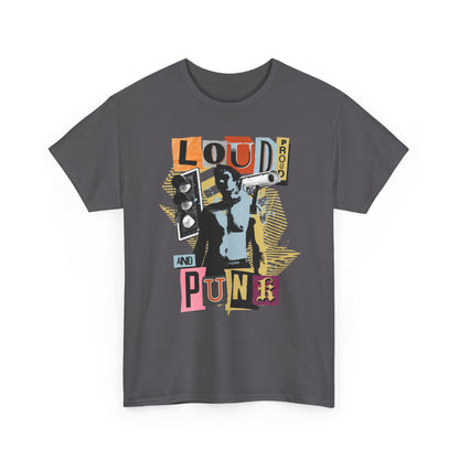 Punk Rock 'Loud' Graphic Tee — Vintage Concert Band Shirt