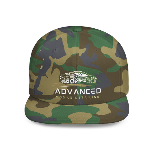 Mobile Detailing, Stylish Flat Bill Snapback Hat - Perfect for Summer Outings, Sports Events, Festivals, Stylish Gift, Trendy Fashion Accessory