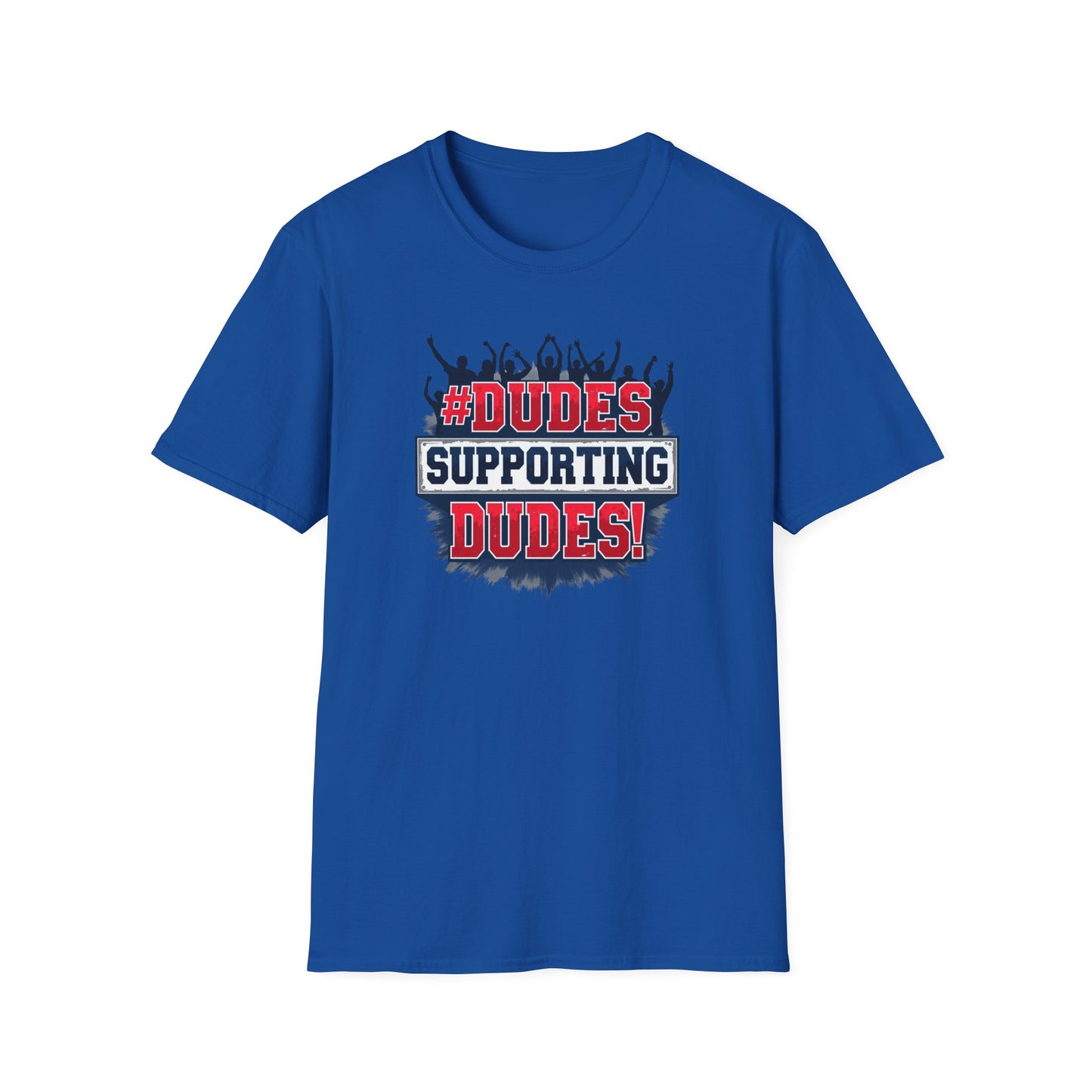 Dudes Supporting Dudes T-Shirt — Pride & Ally Support Graphic Tee