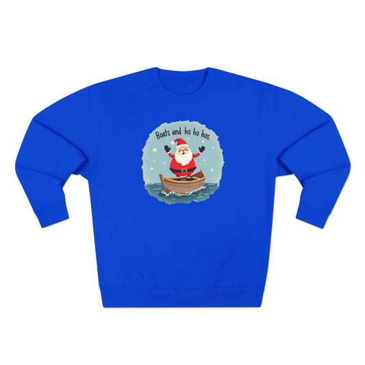 Boats and Ho Ho Hos, Unisex Crewneck Sweatshirt