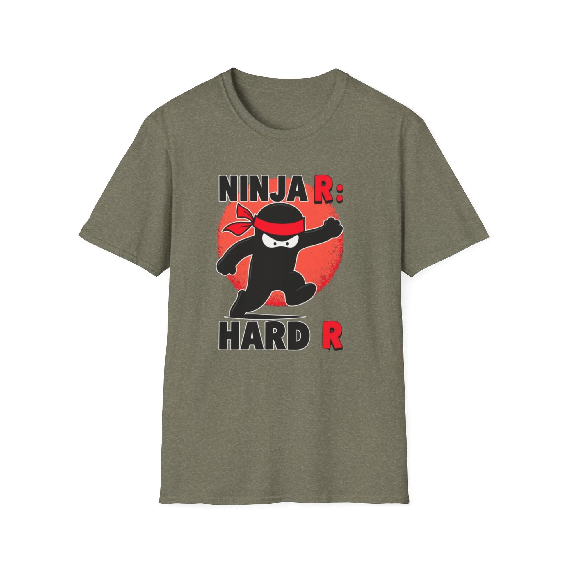 Ninja R, Unisex Softstyle T-Shirt - Psychonaut Swag