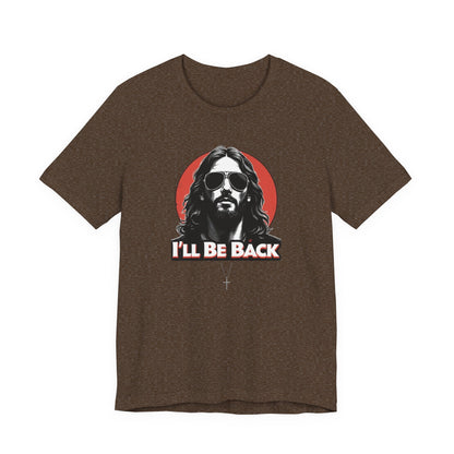 Jesus to return, 80’s retro Rocker T-Shirt, Casual Wear, Movie Quote Shirt, Gift for Fans, Unisex Top