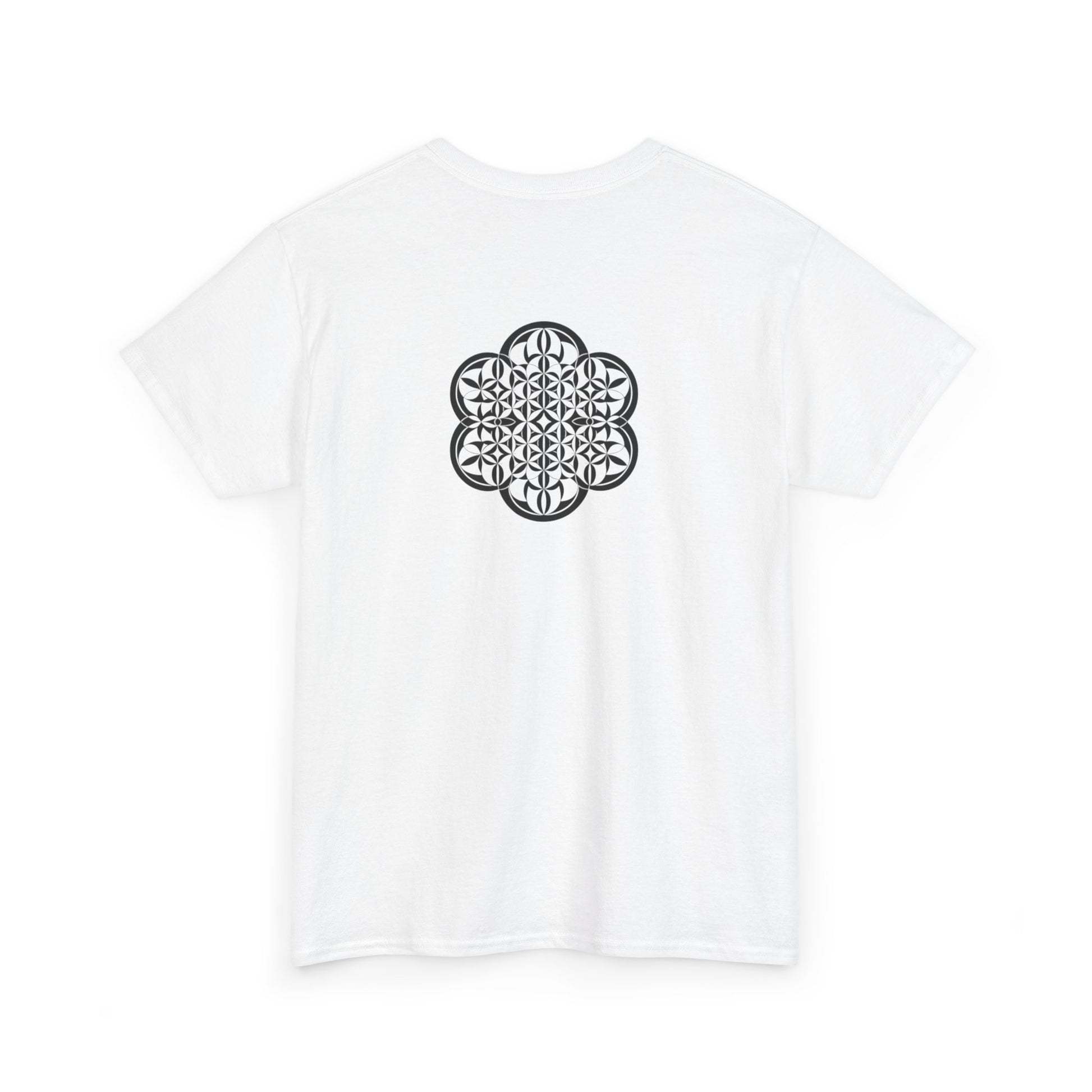 Psychonaut Staple, Flower of life, Unisex Heavy Cotton Tee - Psychonaut Swag