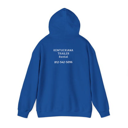 Kentuckiana Small biz swag, Trailer Rental Hoodie for Road Trips, Gifts for Adventure Lovers, Unique Hoodie for Renters, Travel Gear, Funny Sweatshirt