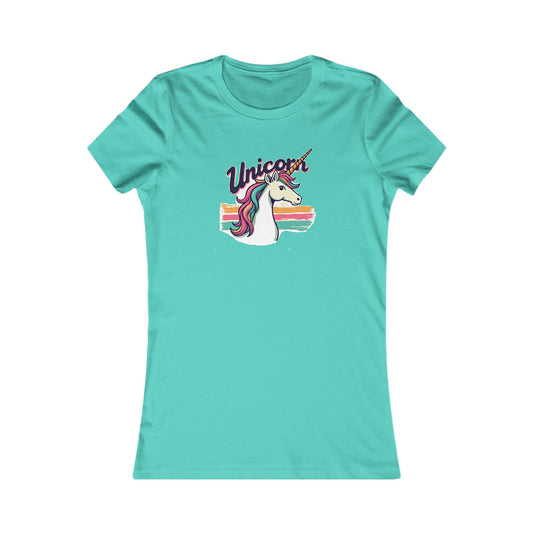 Unicorn Women's T-Shirt, Cute Tee, Fantasy Gift, Spring Style, Birthday Present, Unicorn Lover Apparel - Psychonaut Swag