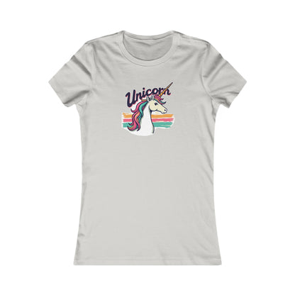 Unicorn Women's T-Shirt, Cute Tee, Fantasy Gift, Spring Style, Birthday Present, Unicorn Lover Apparel - Psychonaut Swag