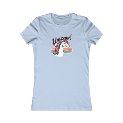 Unicorn Women's T-Shirt, Cute Tee, Fantasy Gift, Spring Style, Birthday Present, Unicorn Lover Apparel - Psychonaut Swag