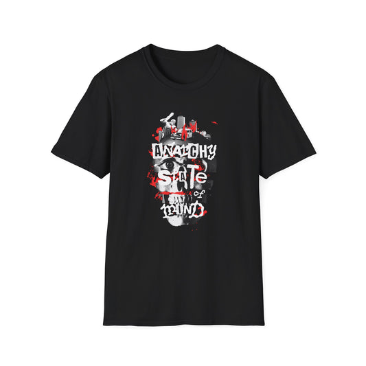 Anarchy State of Mind T-Shirt — "Take Over the Fake Media" Graphic Tee
