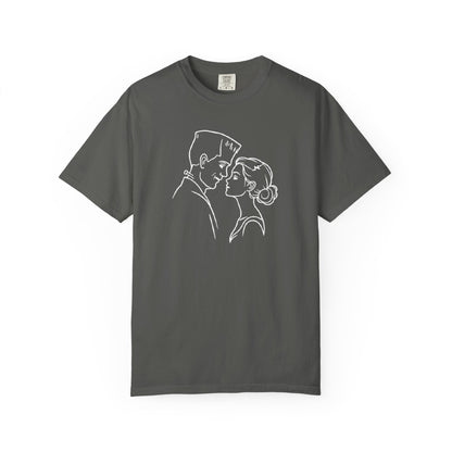A Marriage So Strong it’s Scary Tee – Minimal Romantic Graphic T-Shirt