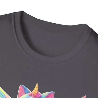 Flying Catacorn, T-Shirt - Cute Flying Feline Unicorn Design - Psychonaut Swag