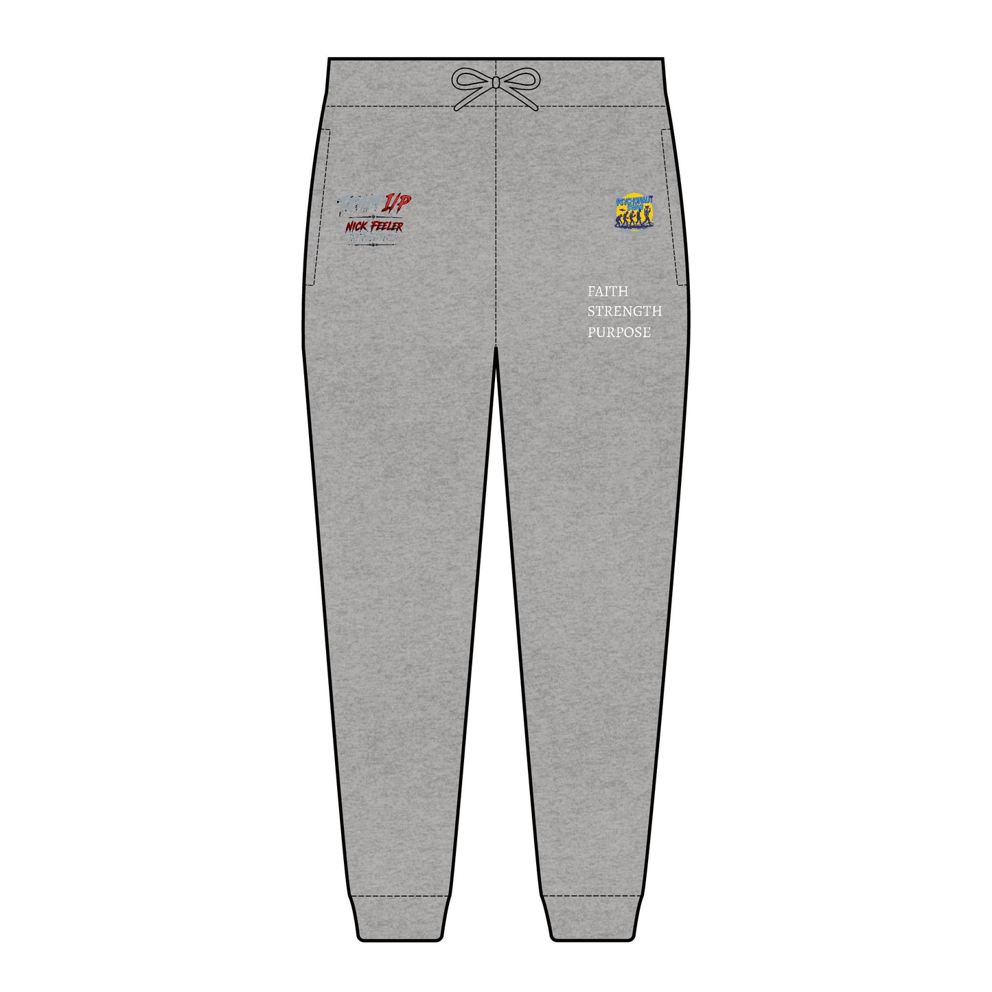 MMA Walk-Out Joggers — 'Nick Feeler Signature Series' Embroidered Fleece Jogger