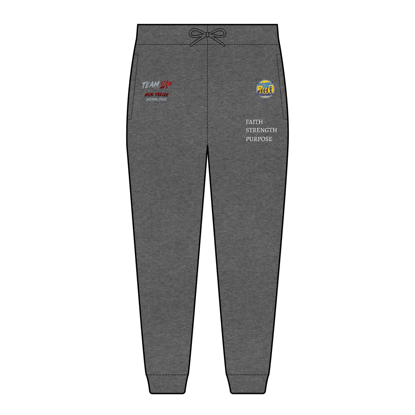 MMA Walk-Out Joggers — 'Nick Feeler Signature Series' Embroidered Fleece Jogger