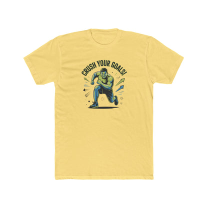Crush Your Goals T-Shirt — Motivational Fitness Tee for Gym & Workout