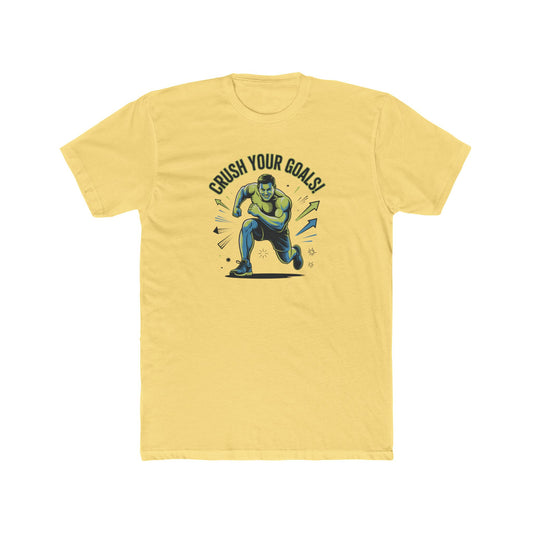 Crush Your Goals T-Shirt — Motivational Fitness Tee for Gym & Workout