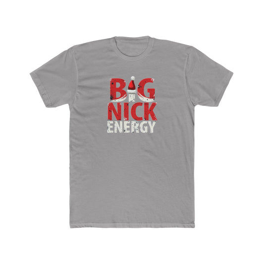 Big Nick Energy T-Shirt — Christmas Santa Hat Holiday Tee