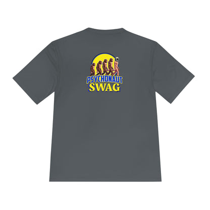 Psychonaut Swag, Small Biz, Unisex Moisture Wicking Tee, Workout Shirt, Gift for Car Enthusiasts, Casual Wear, Summer Activewear