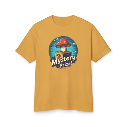 Questionable Mushroom Mystery Tee, Fun Gift for Gamers, Casual Style Shirt, Vintage Vibe Tee, Unisex Cotton Tee for Festivals - Psychonaut Swag