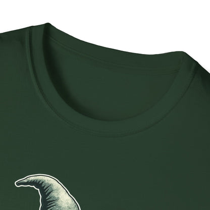 Whimsical Gnome Lawn Enforcement Unisex T-Shirt, Funny Gift for Men, Unique Humor Tee, Cozy Casual Wear, Perfect for Birthdays & Celebrations - Psychonaut Swag