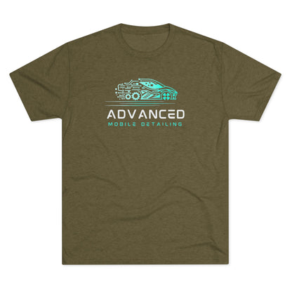 Advanced Mobile Detailing, Tri-blend, Tee | Car Enthusiast T-Shirt, Custom Auto Care Shirt, Gift for Car Lovers, Unique Vehicle Detailing Apparel