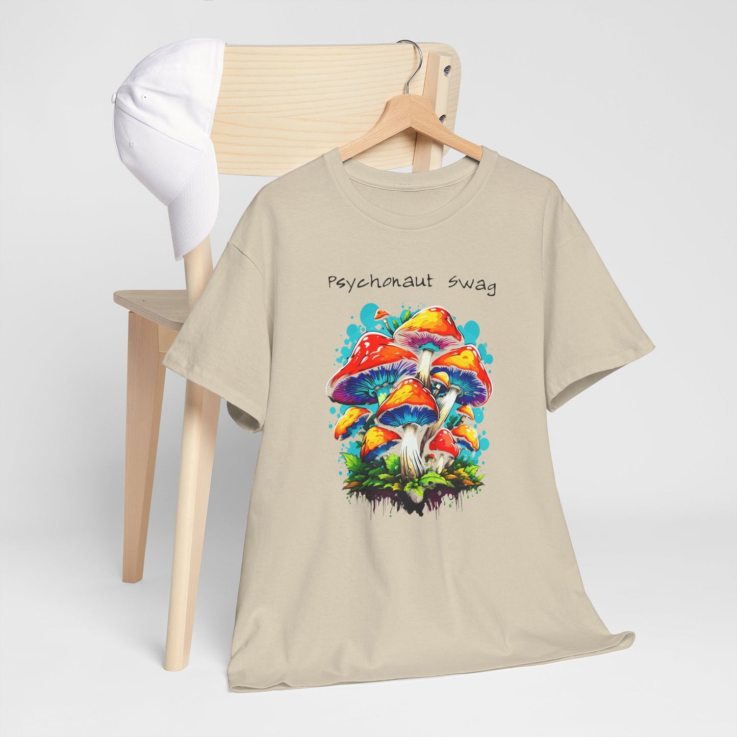 Mushrooms of Magic, Unisex Heavy Cotton Tee