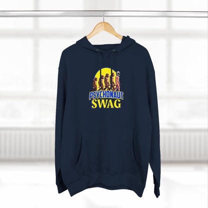 Psychonaut swag small biz, Fleece Hoodie, Cozy Layer for Gamers, Trendy Sweatshirt, Ideal Gift for Holidays, Perfect for Casual Outfits