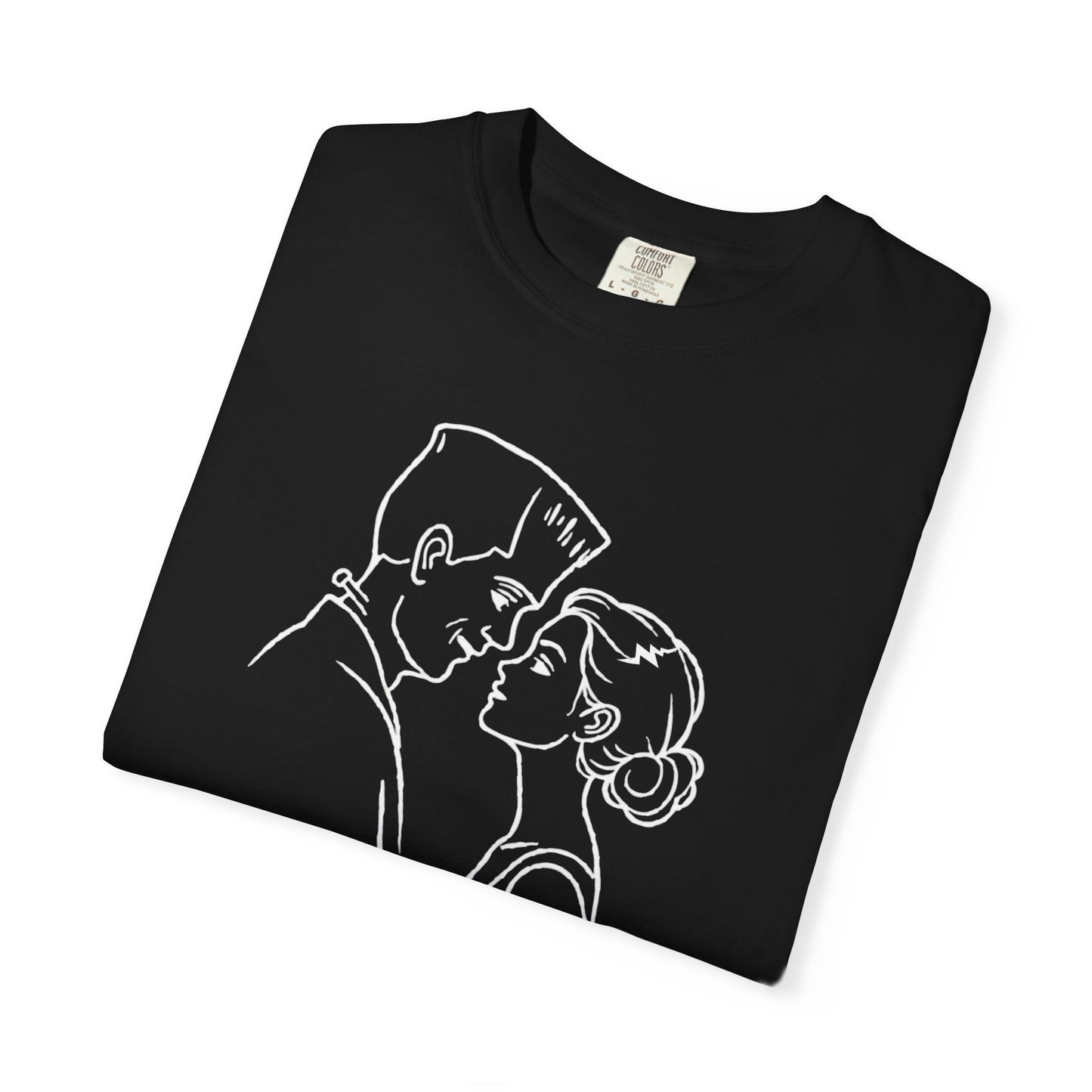 A Marriage So Strong it’s Scary Tee – Minimal Romantic Graphic T-Shirt
