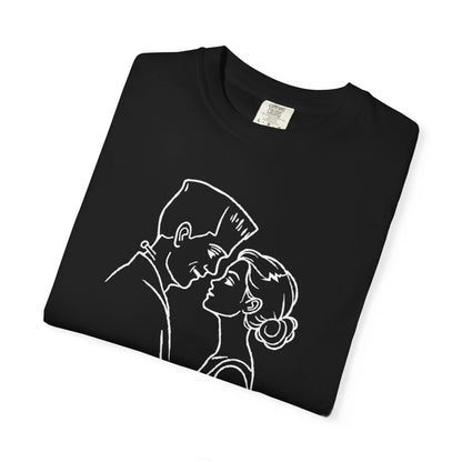 A Marriage So Strong it’s Scary Tee – Minimal Romantic Graphic T-Shirt