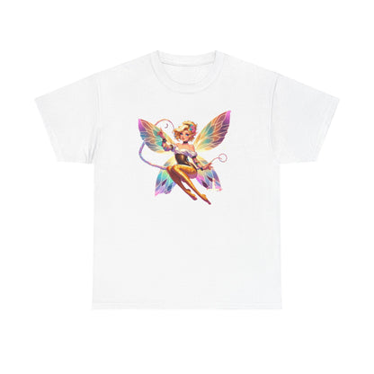 Fairy Flirt, Unisex Heavy Cotton Tee - Psychonaut Swag