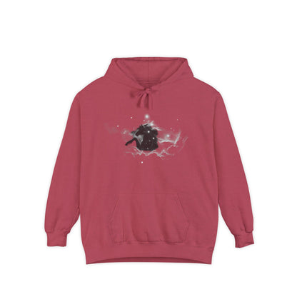 Constellation, Unisex Garment-Dyed Hoodie - Psychonaut Swag