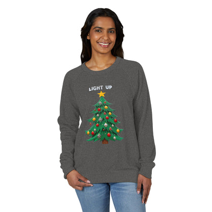 Light Up Christmas Tree Crewneck Sweatshirt