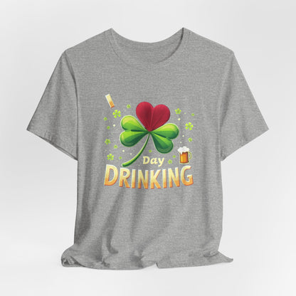 Shamrock heart, Unisex Jersey Short Sleeve Tee