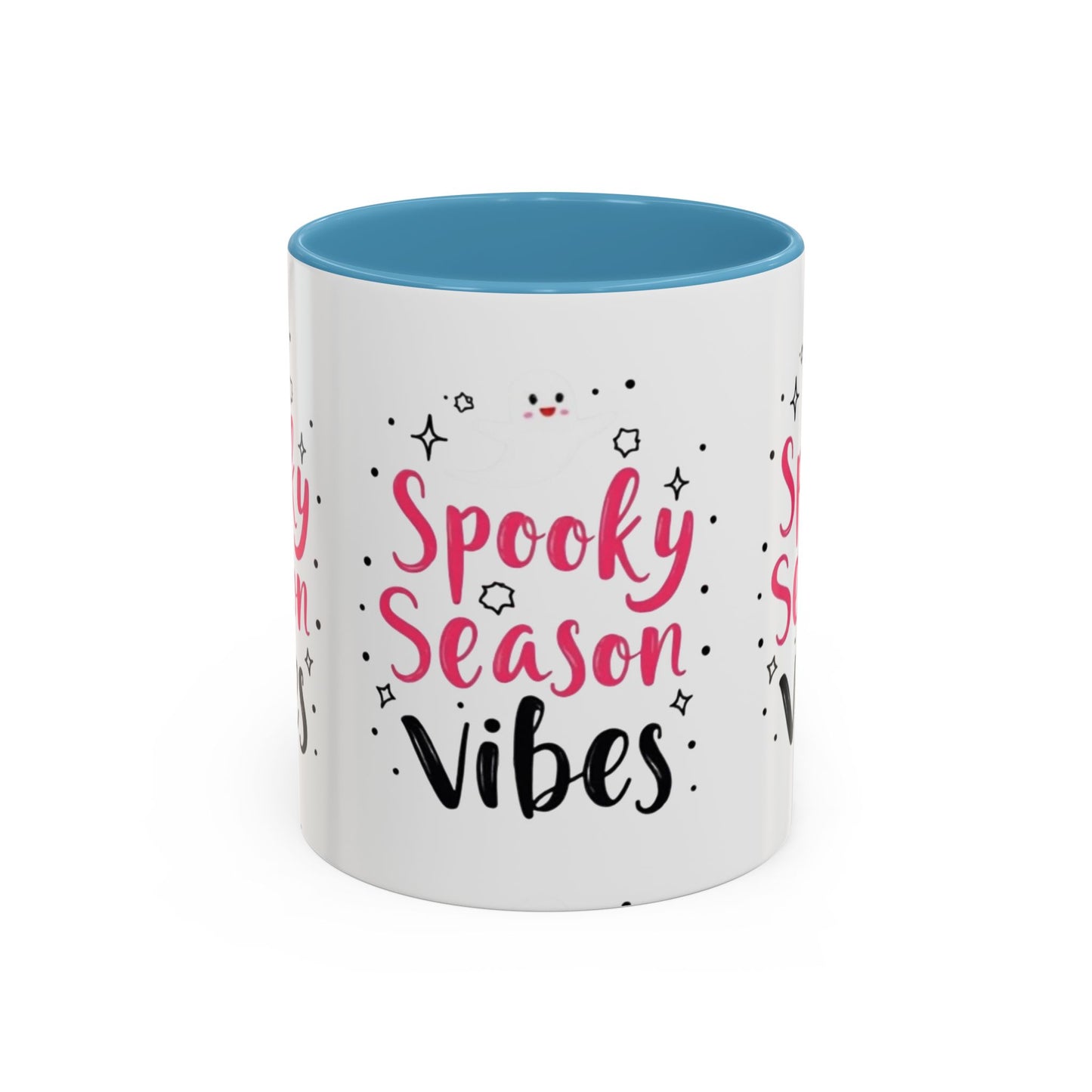 Spooky Season Vibes Accent Coffee Mug (Halloween 11/15oz)