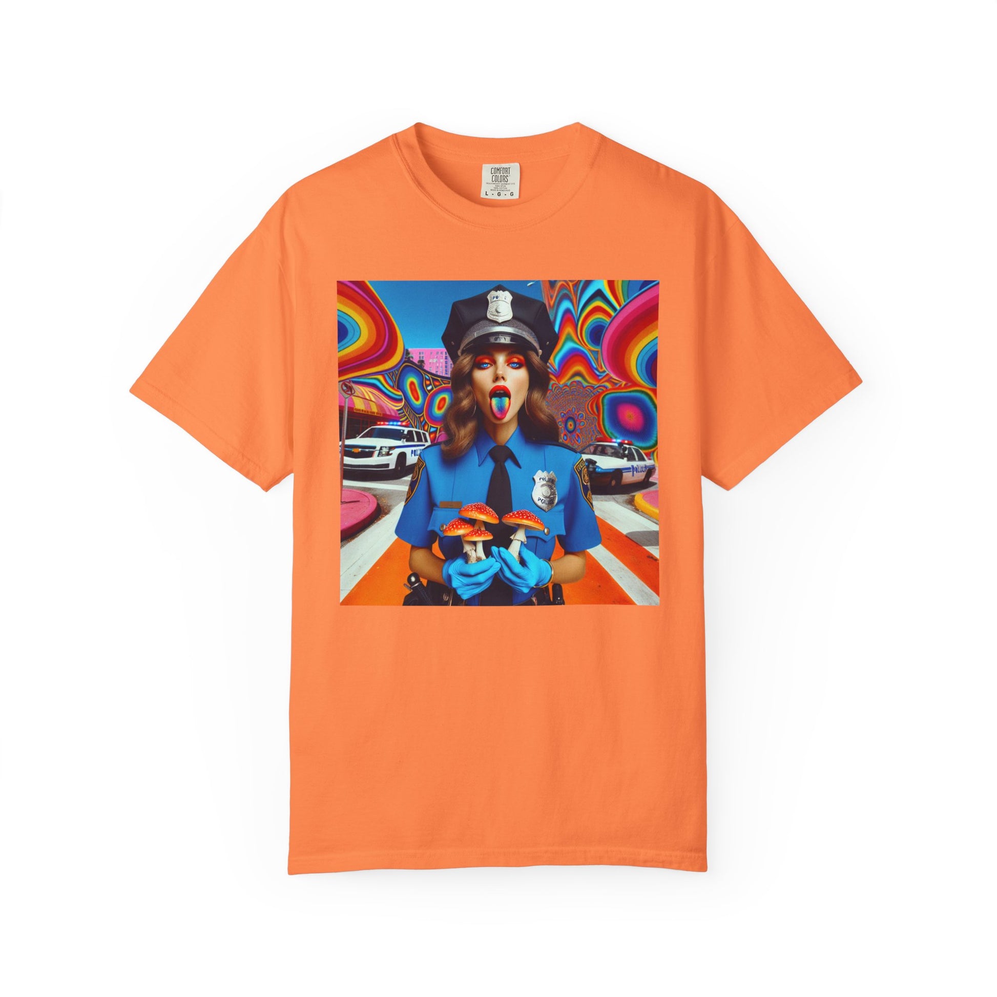 Holding, Unisex Garment-Dyed T-shirt - Psychonaut Swag