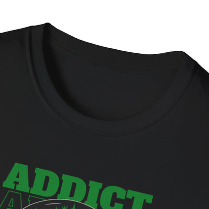 Cannabis Addict T-Shirt — Funny Marijuana Graphic Tee